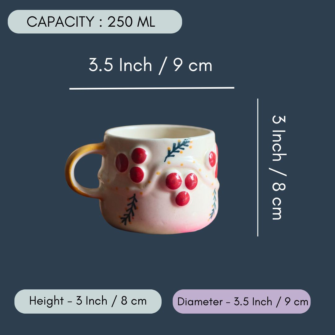 Cherry Mug Rakhi Gift Box