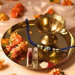 handmade pooja ki thali for this rakhi