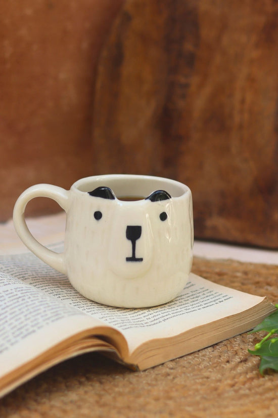 Panda Mug handmade in india
