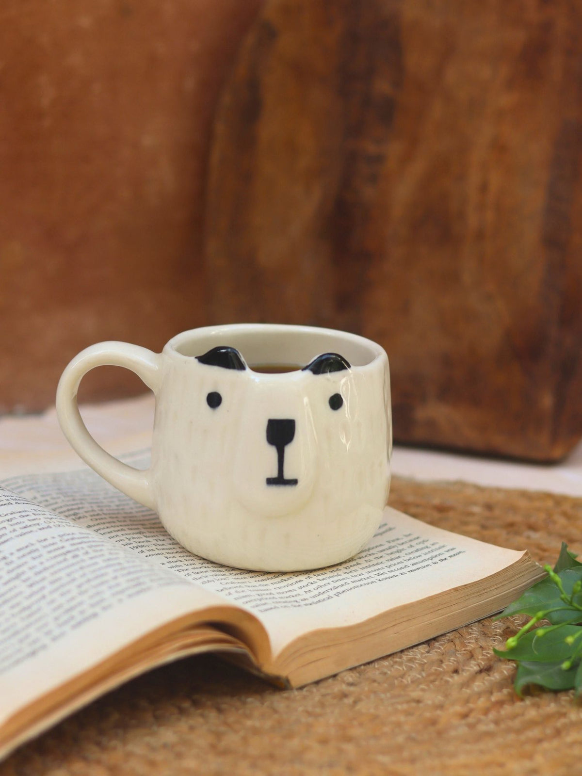 Panda Mug handmade in india