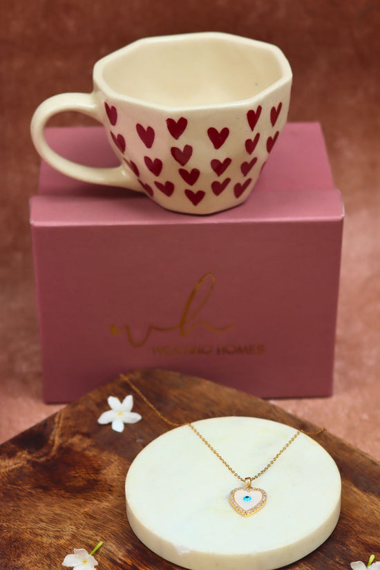 Heart Karva Chauth hamper for this karva chauth festival