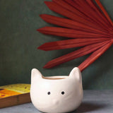 kitty planter handmade in india 