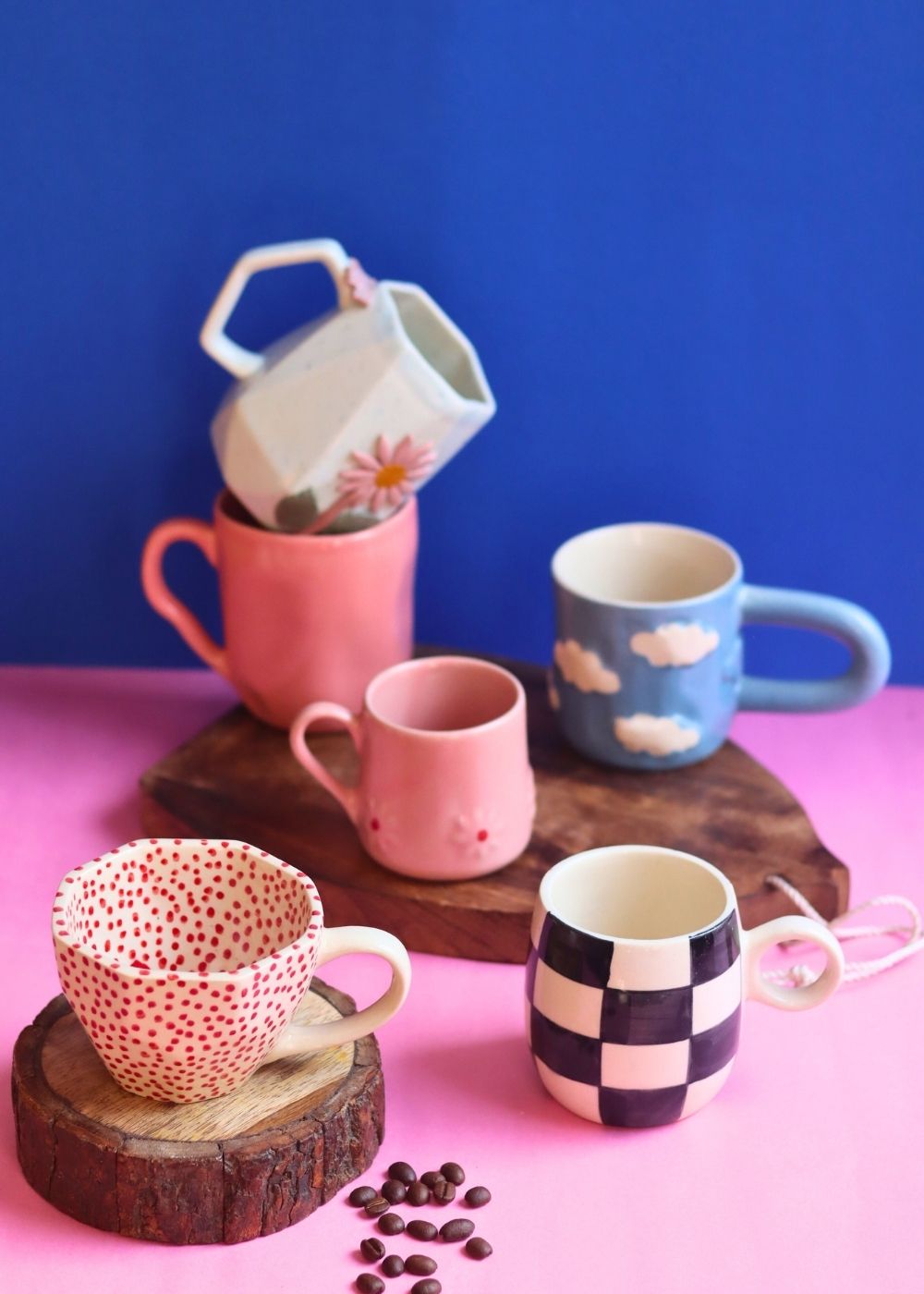 Handmade Set of 6 for the price of 5 (Hot Selling Mugs)