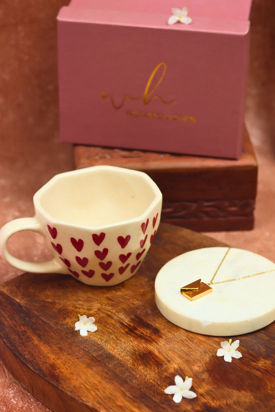 Forever Heart Karva Chauth hamper Made with premium quality material