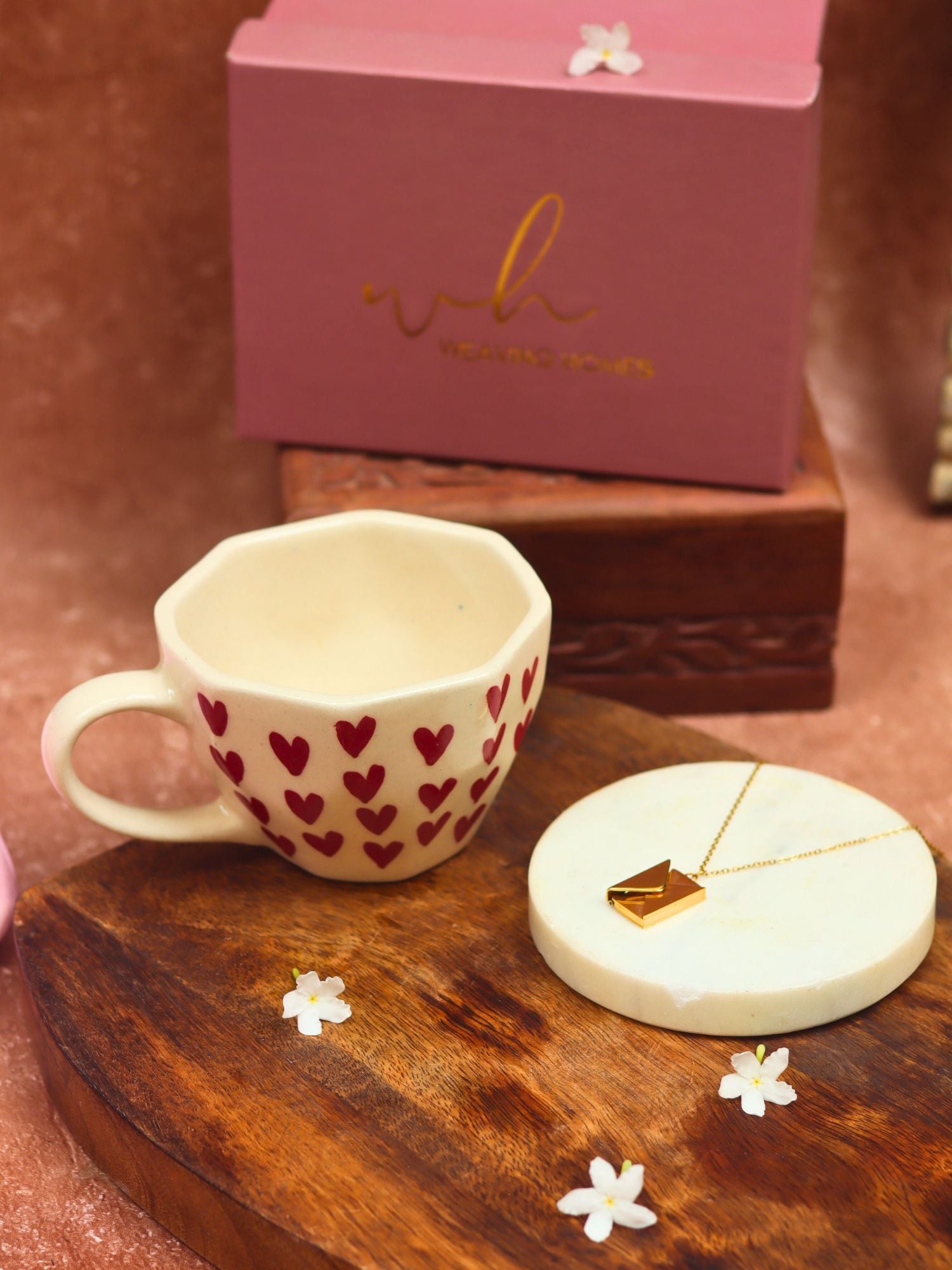 Forever Heart Karva Chauth hamper Made with premium quality material