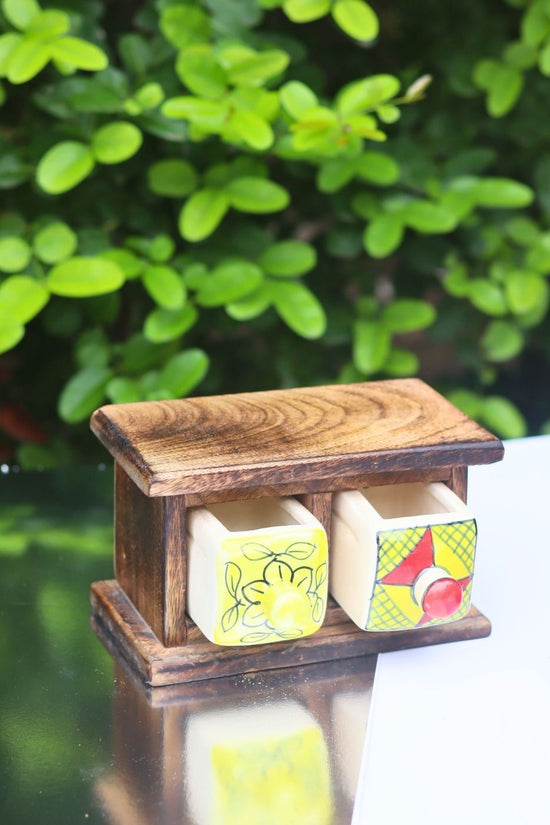 Wooden Decor Drawer – Tribal Glow with premium quality material