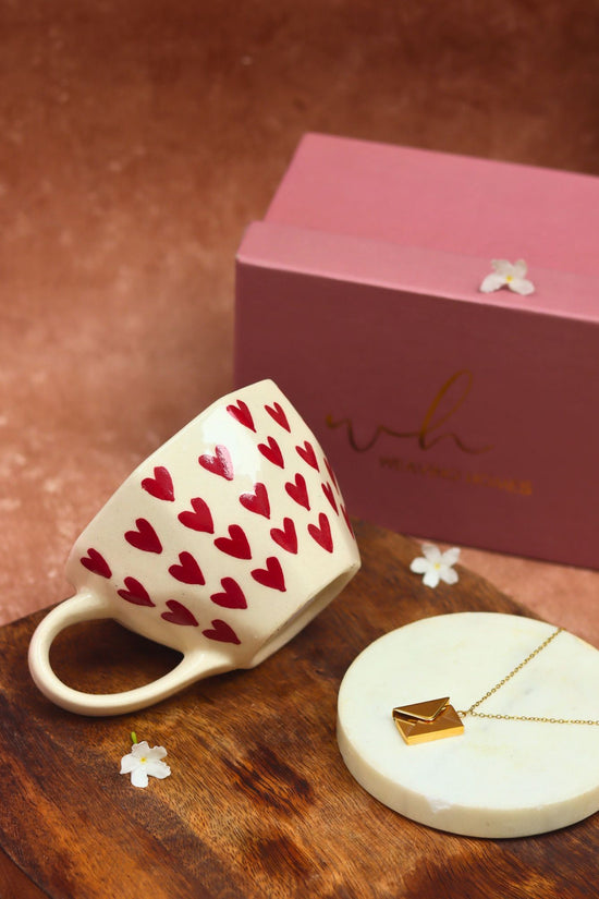 Forever Heart Karva Chauth hamper handmade in india