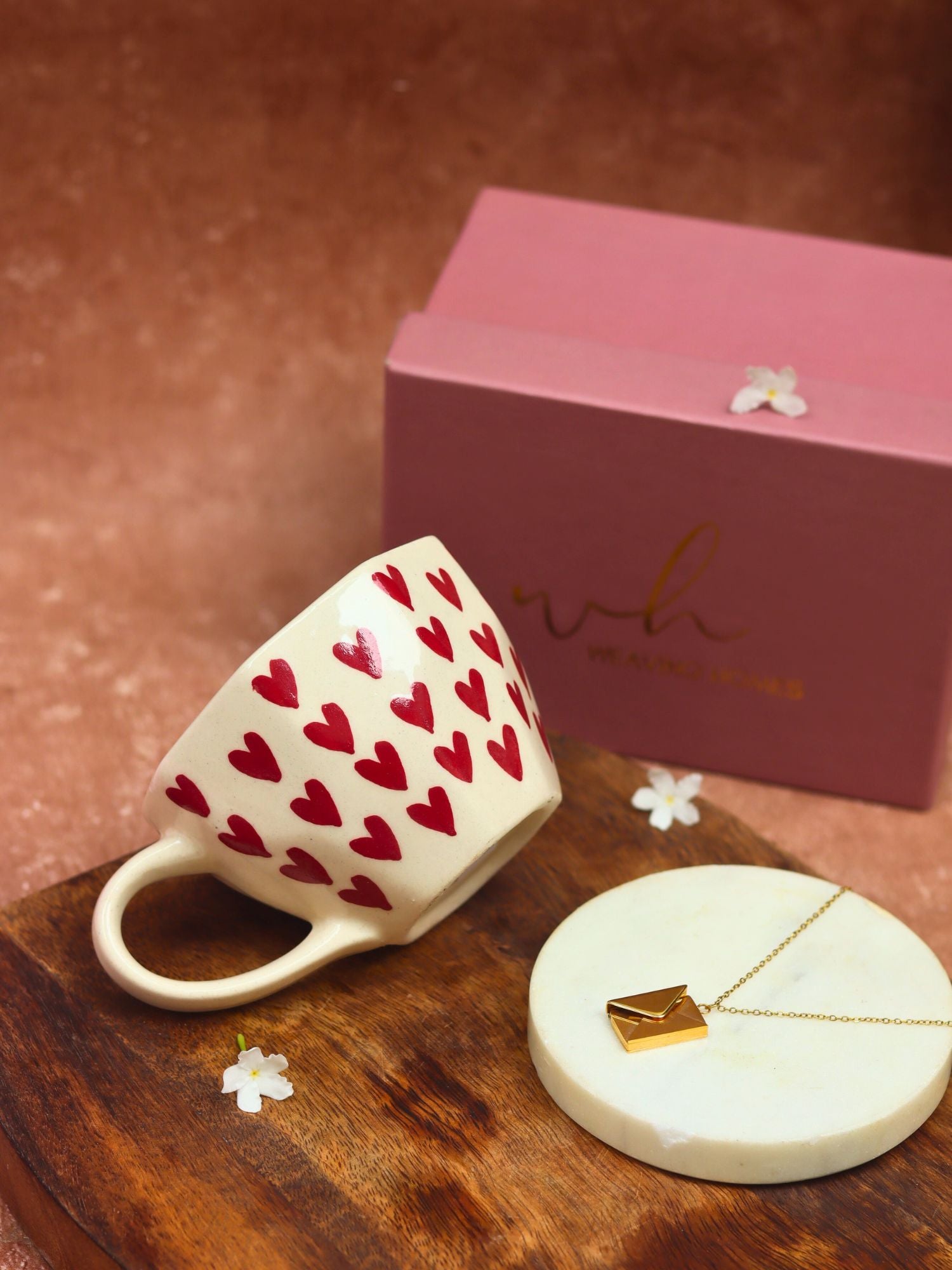Forever Heart Karva Chauth hamper handmade in india