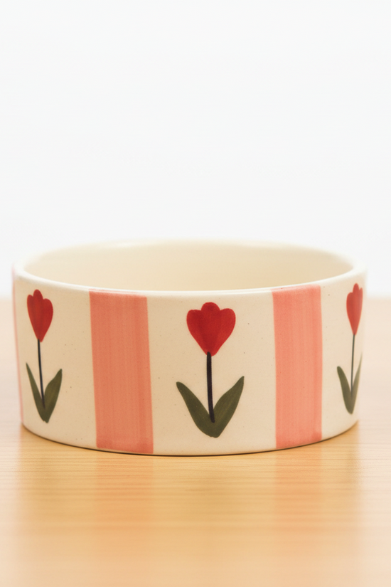 Pastel tulip bowl