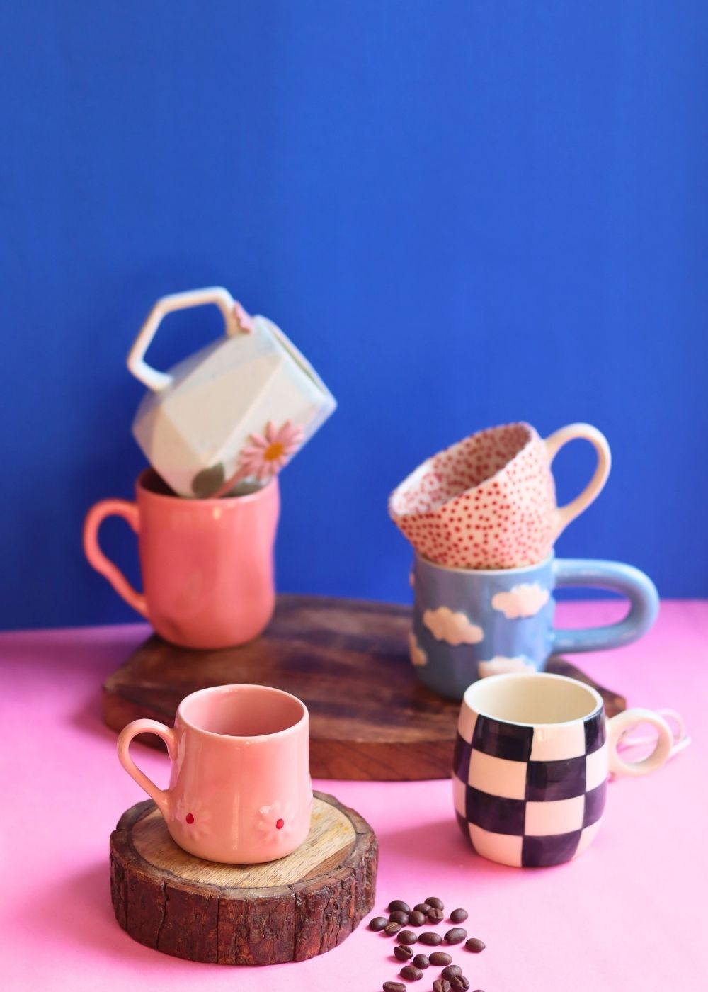 Set of 6 for the price of 5 (Hot Selling Mugs) made by ceramic