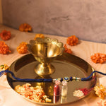 pooja ki thali rakhi edition with premium quality