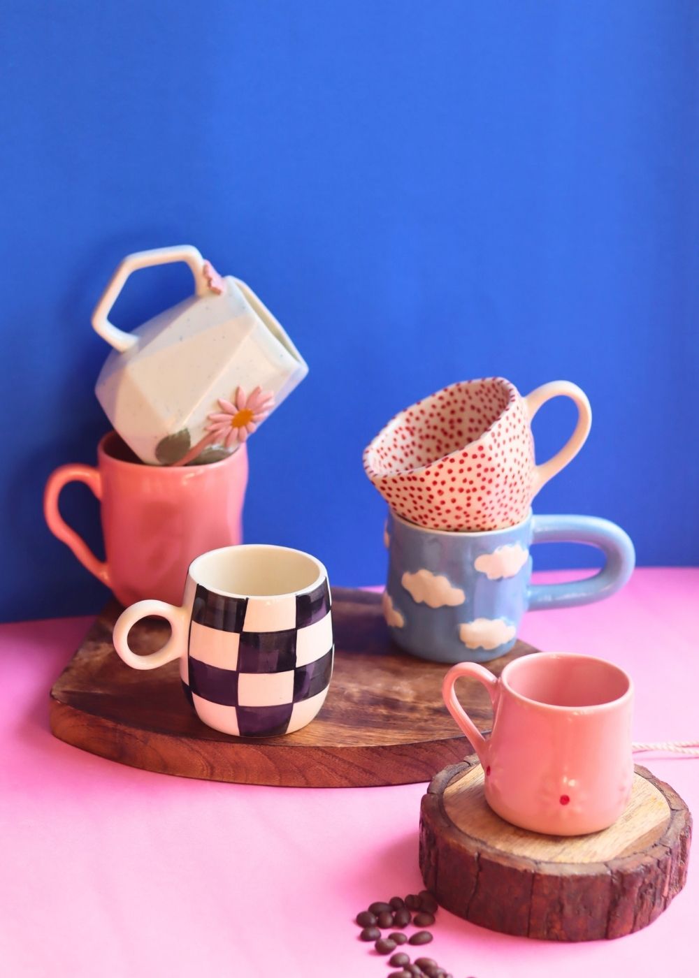 Set of 6 for the price of 5 (Hot Selling Mugs) with premium quality material