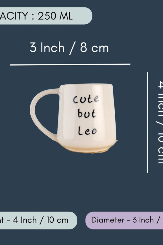 Cute But Leo Mug in a Gift Box