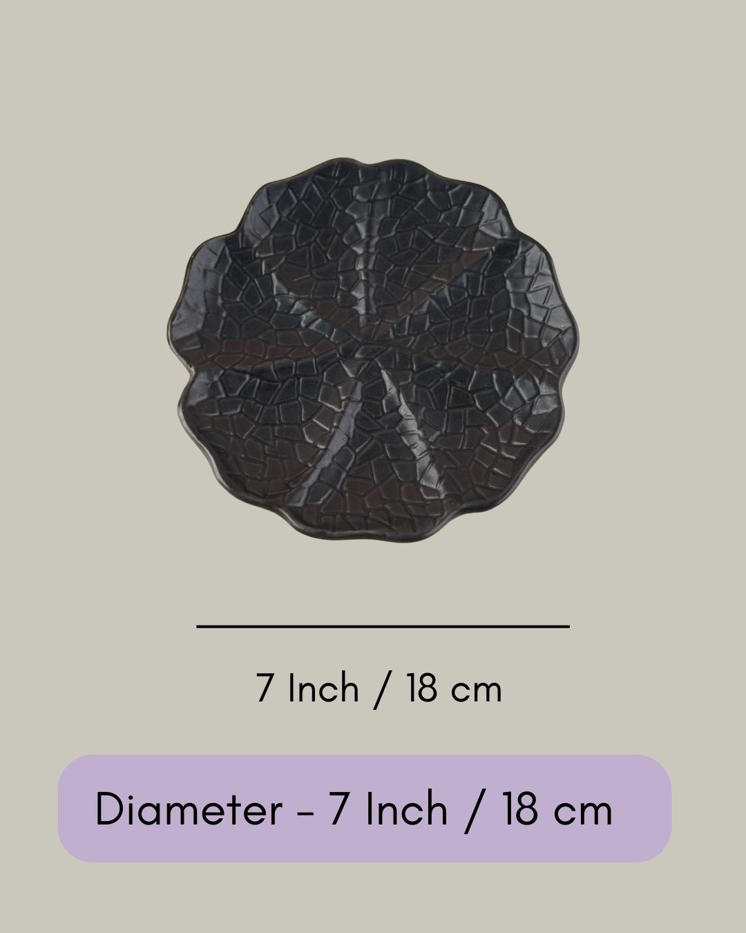 Black Cabbage Snack Plate