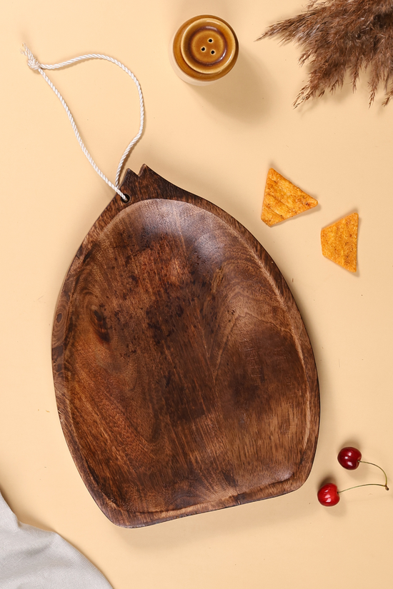 Wooden Fish Platter