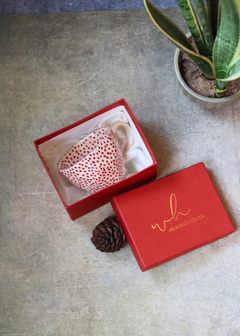Red Polka Mug in a Gift Box