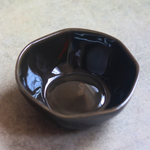 ceramic black handmade bowl