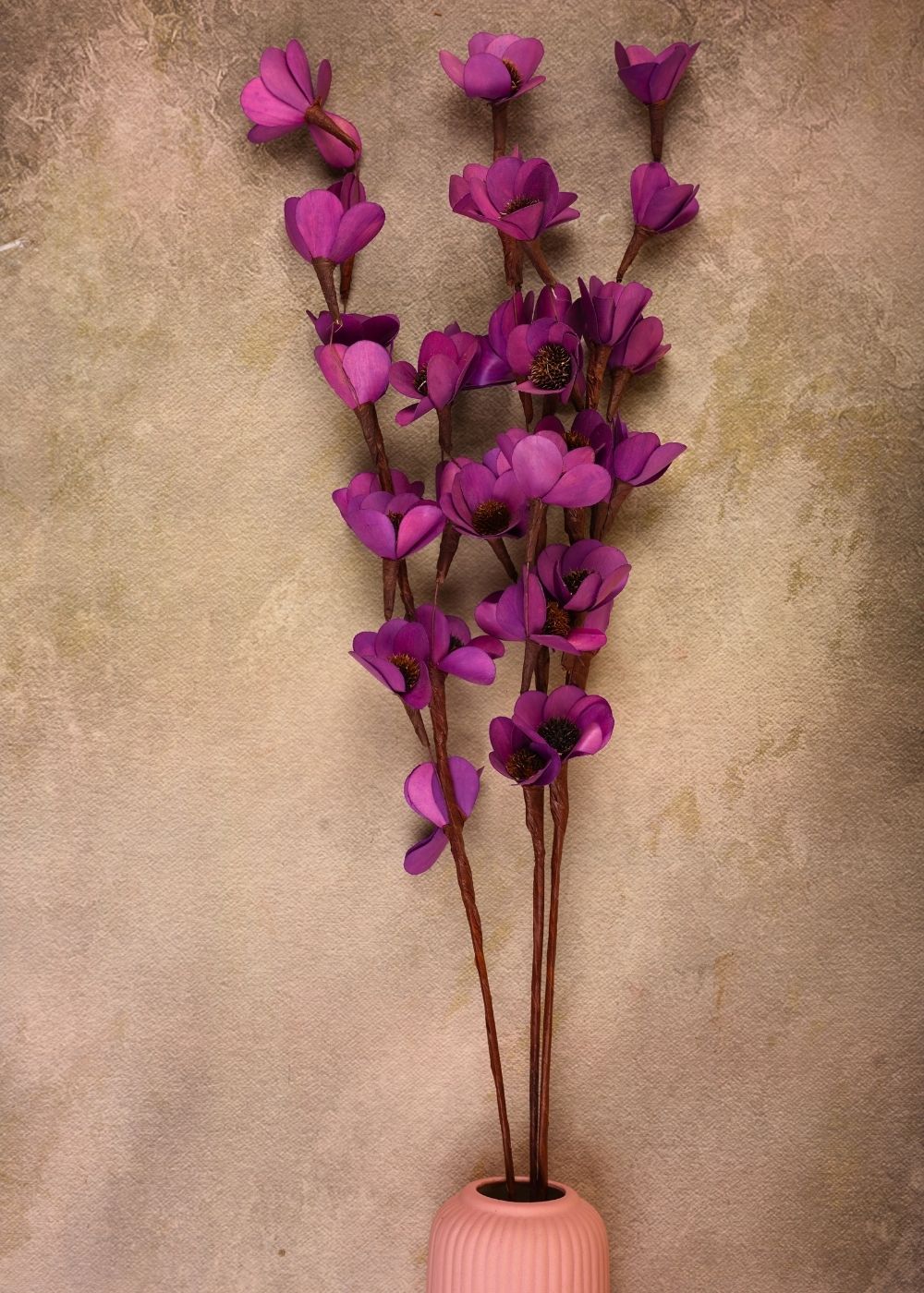 purple mangolian flower bunch with premium purple color