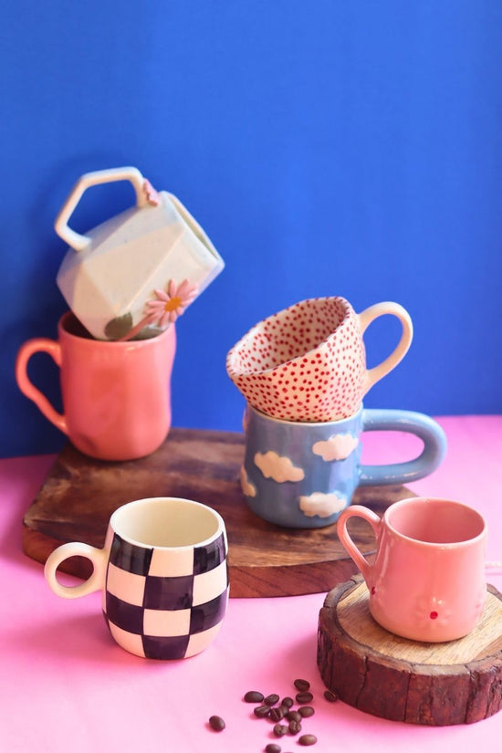 Set of 6 for the price of 5 (Hot Selling Mugs) handmade in india