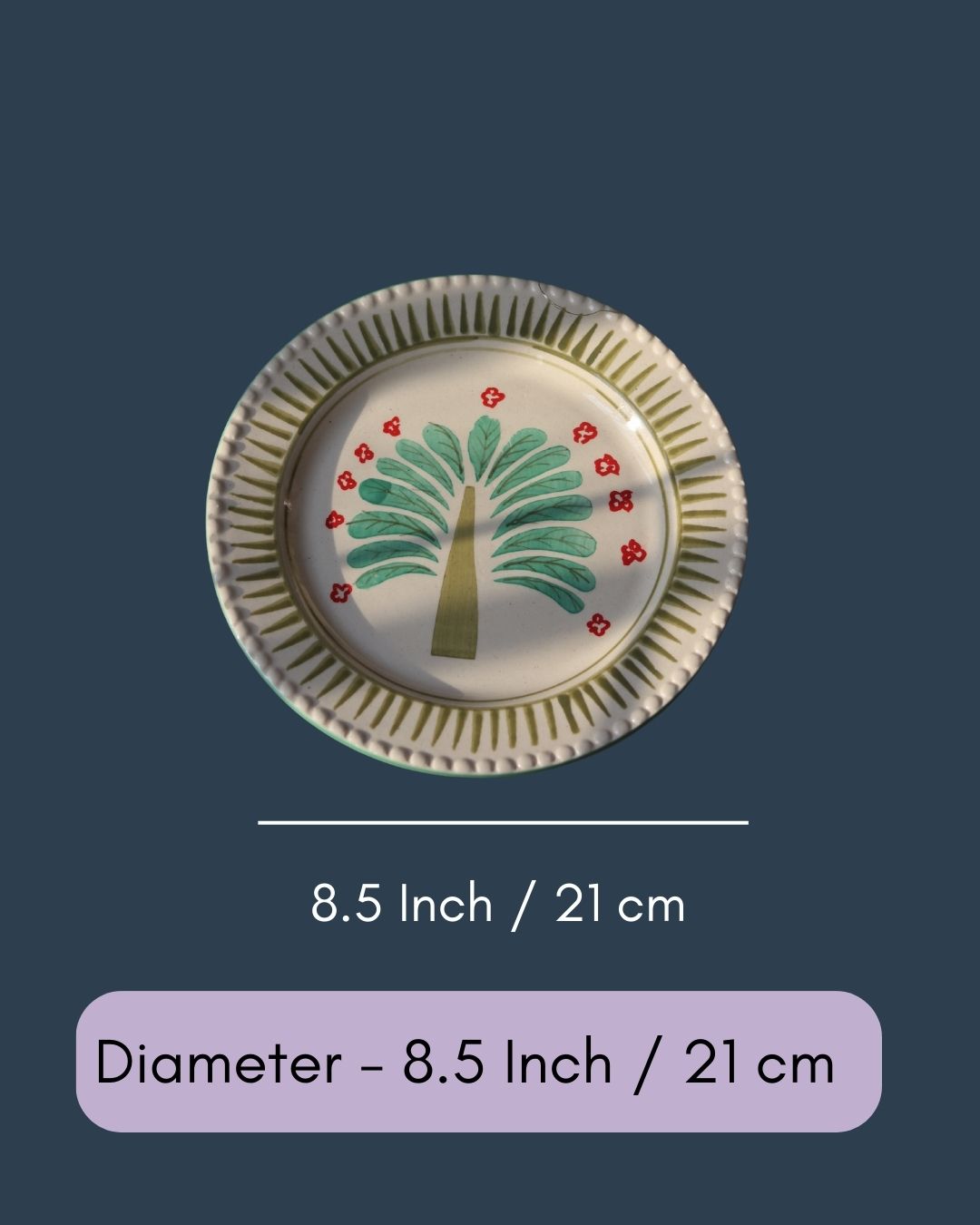 Palm Oasis Plate