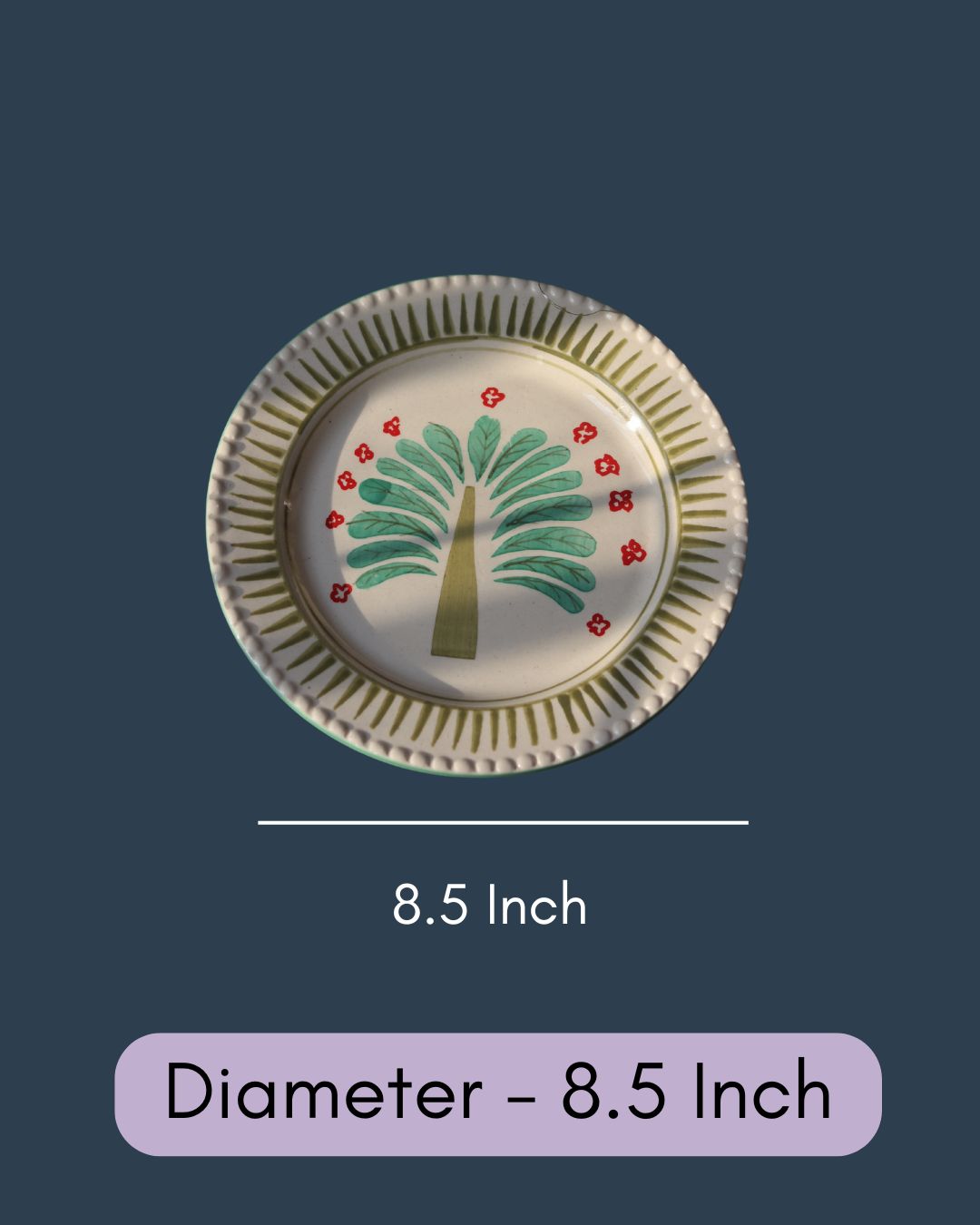 Palm Oasis Plate