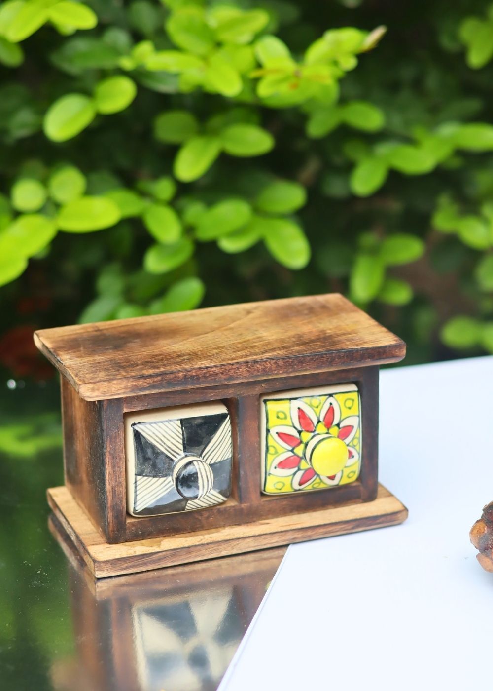 Wooden Decor Drawer – Mystic Abstract made by wooden