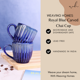 Royal blue chai cups signification