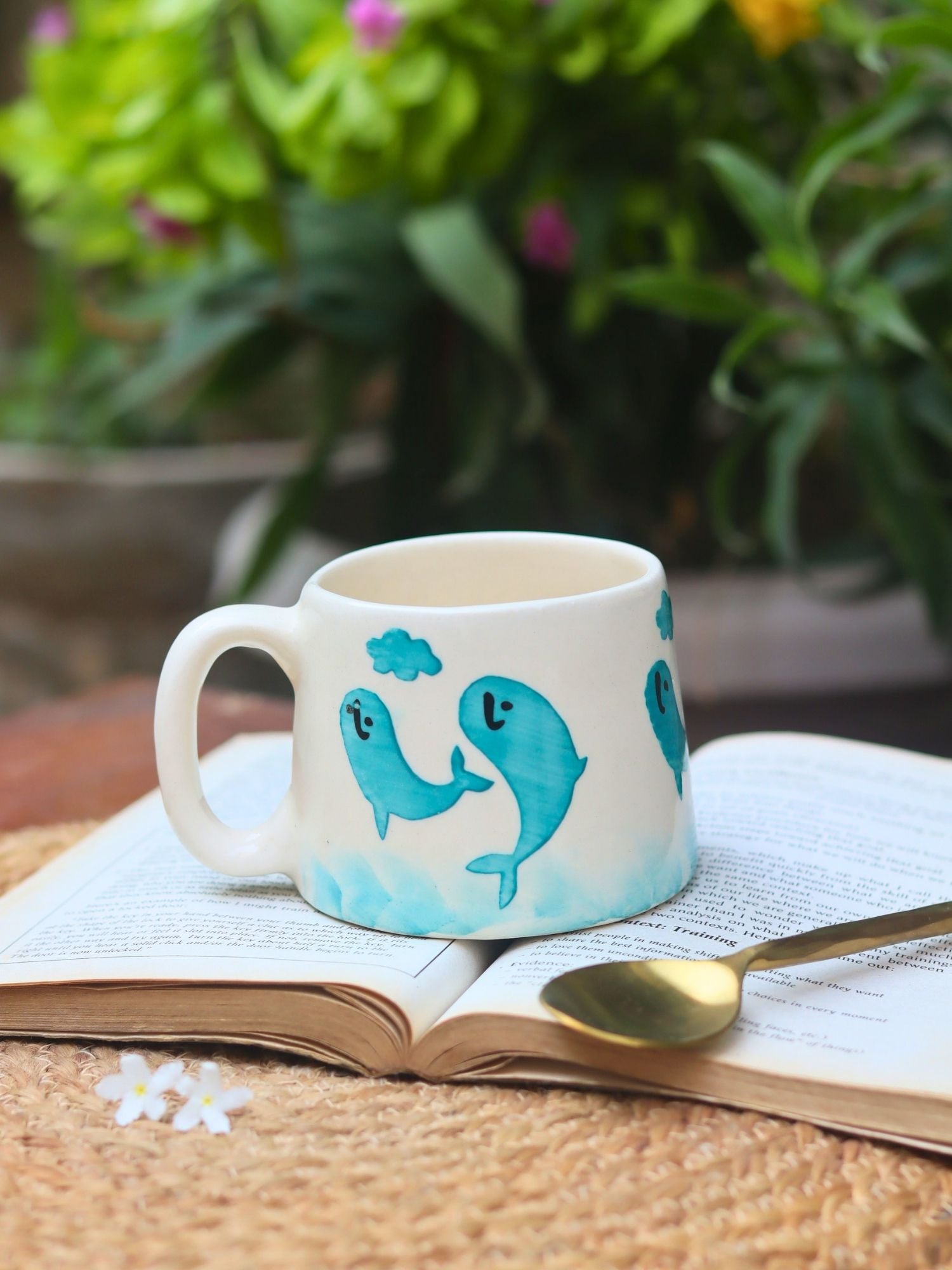 handmade Dolphin Mug