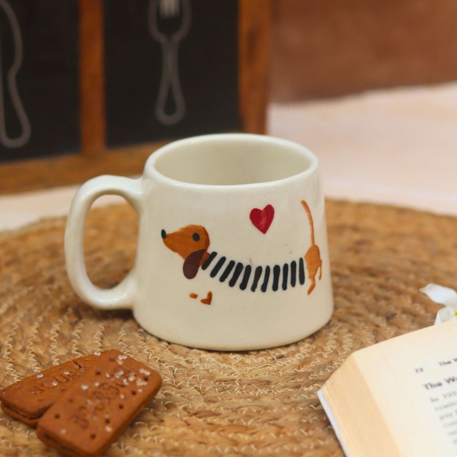 Cutest Dog Mug made by ceramic