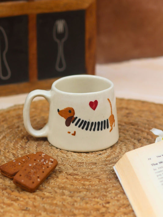 Cutest Dog Mug made by ceramic