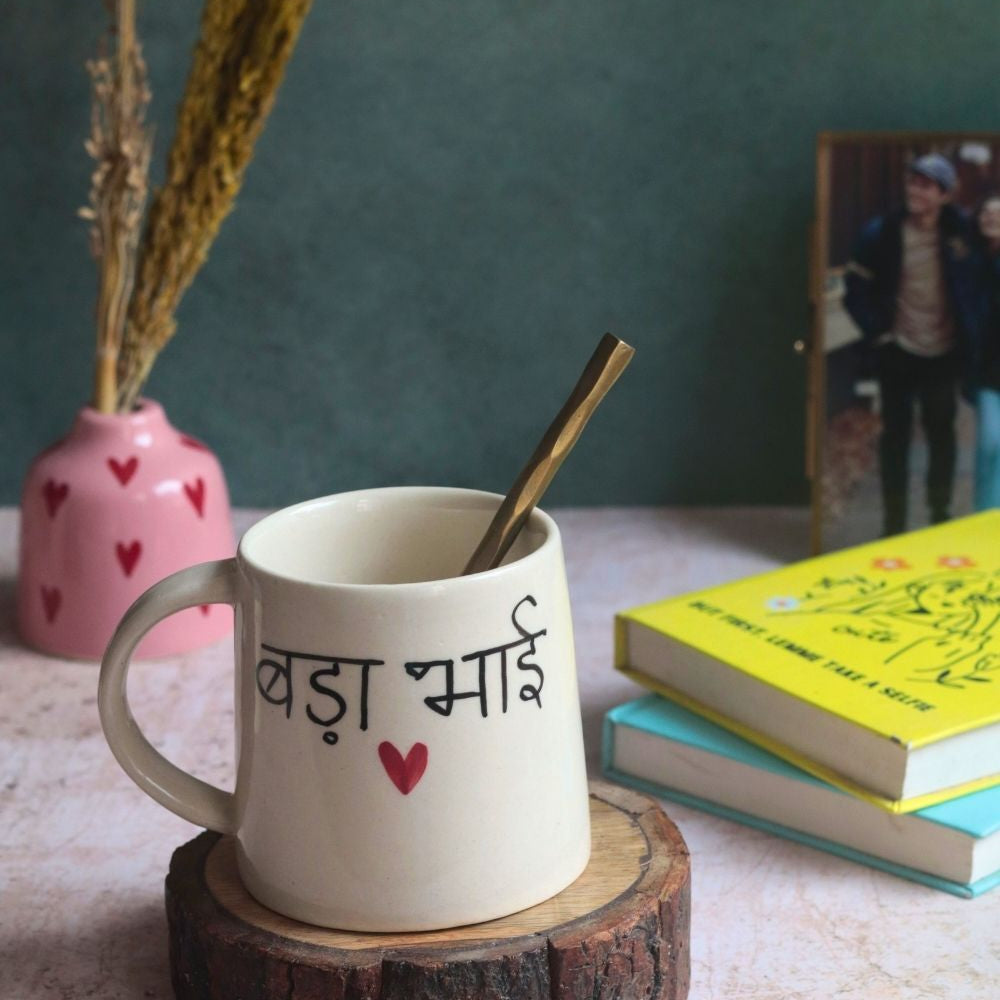 Bada Bhai Coffee Mug handmade in india