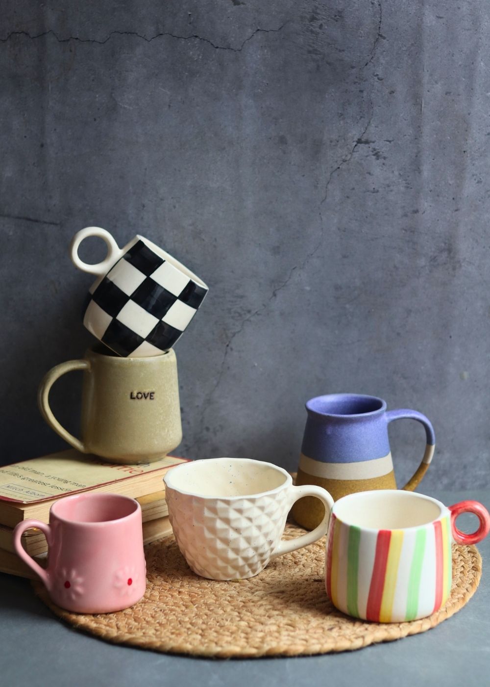 Handmade Set of 6 Mug Mates Combo (for the price of 5)