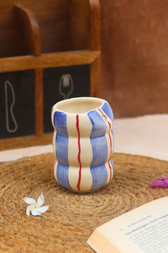 Cool Blue Sipper handmade in India
