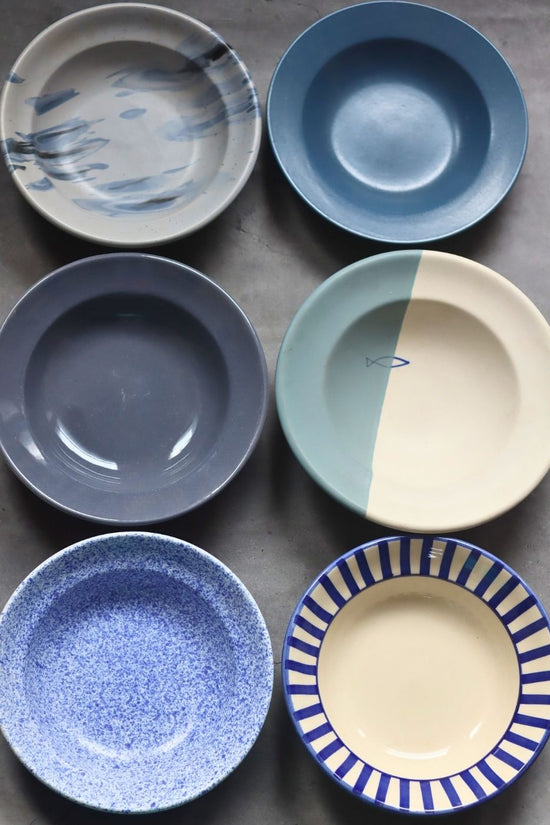 Set of 6 Best Selling Pasta Plates (for the price of 5) with premium quality material