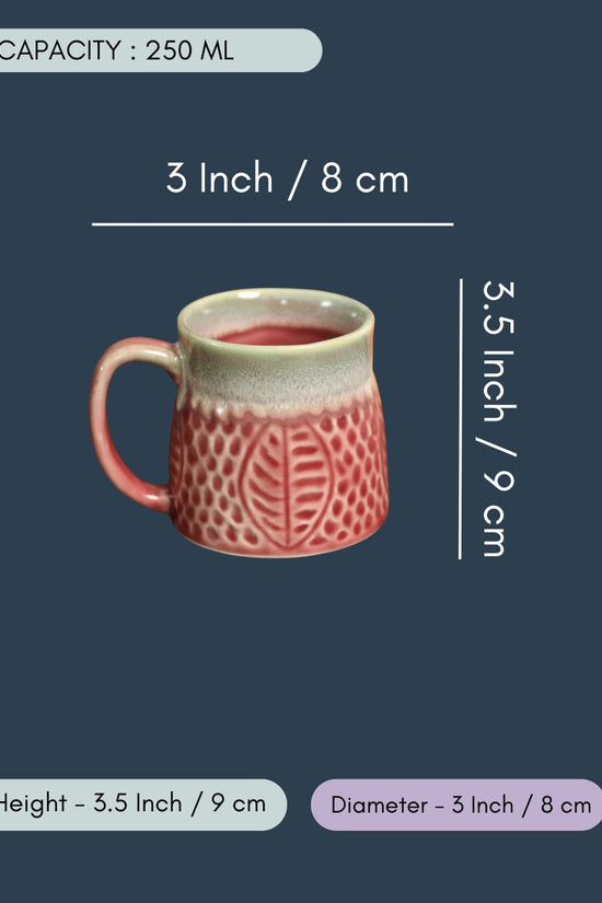 Red Leaf Coffee Mug
