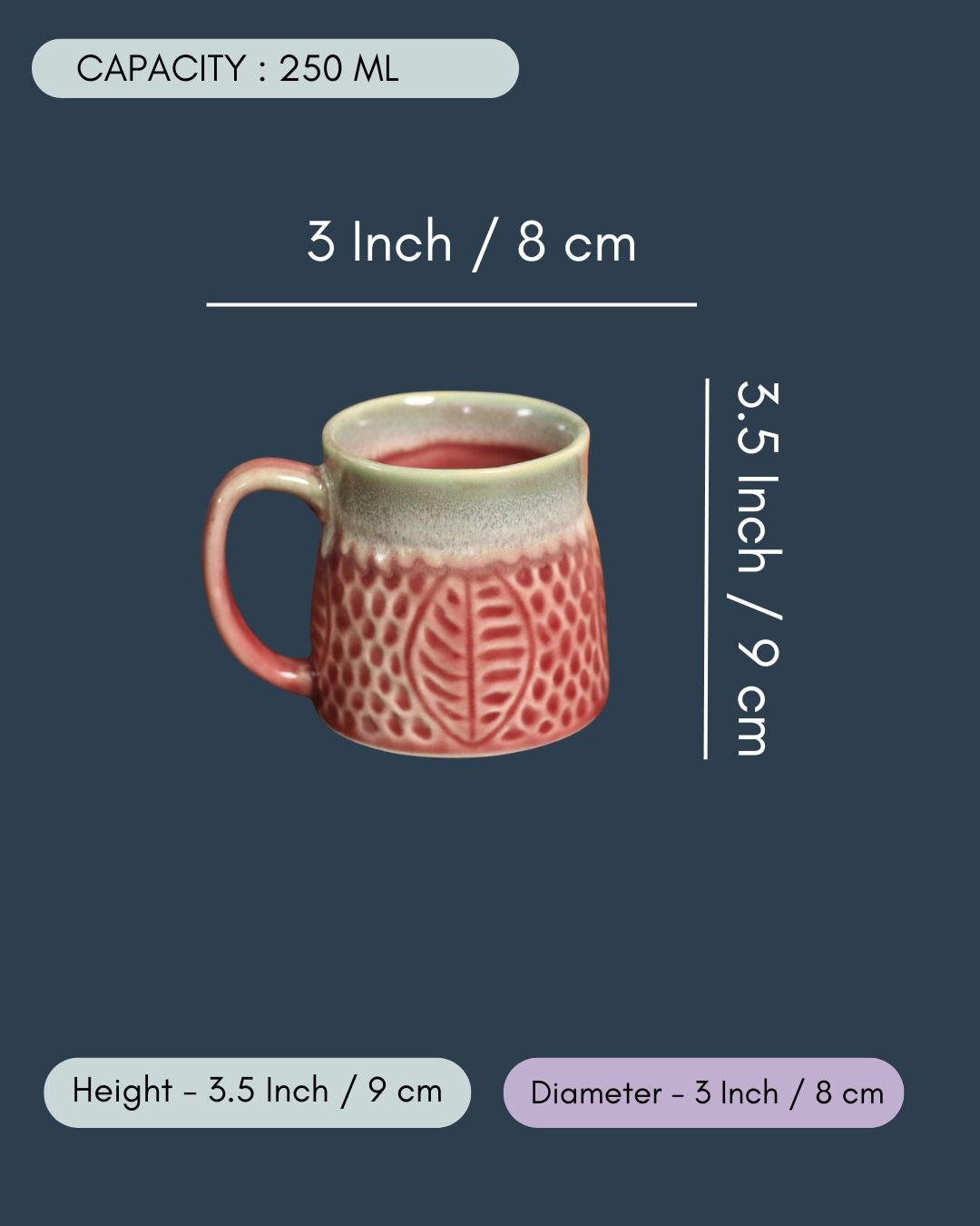 Red Leaf Coffee Mug