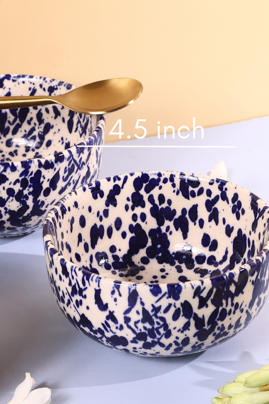 Blue Flecked Bowls