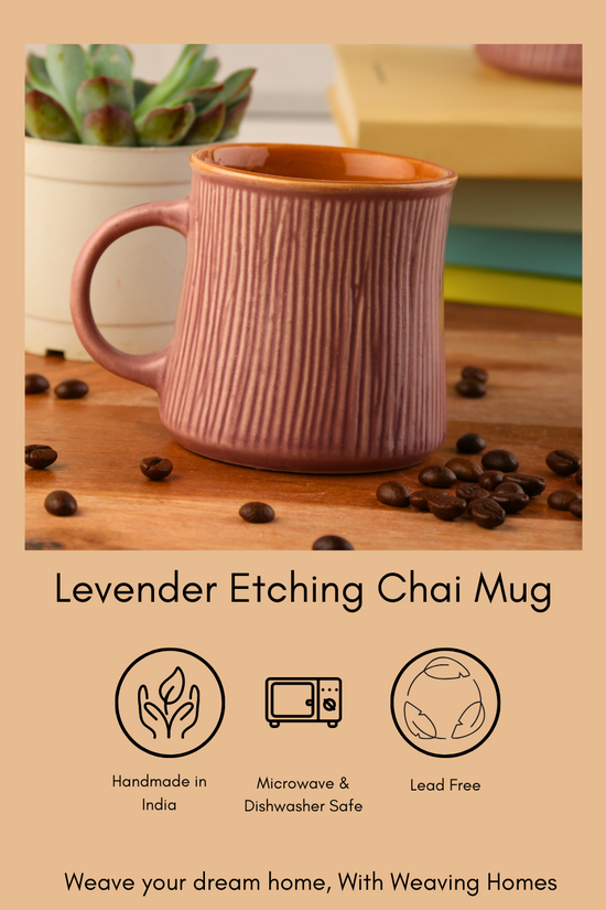 Lavender itching tea cup 