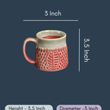 Red Leaf Coffee Mug