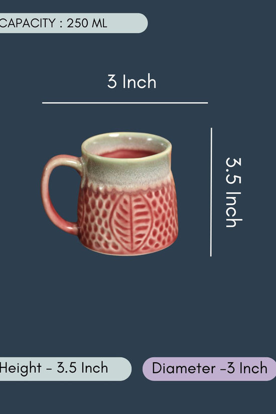 Red Leaf Coffee Mug