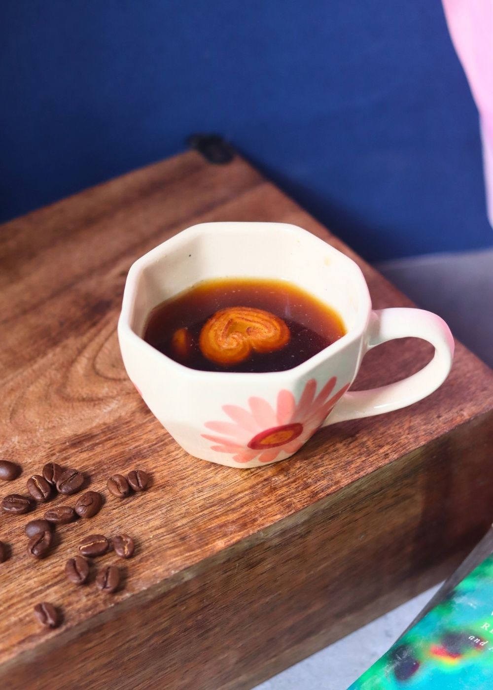 Flower Coffee Mug handmade in India