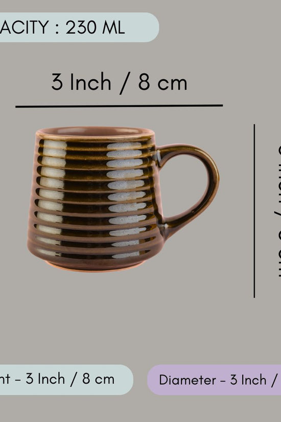 Glossy Black Coffee Mug
