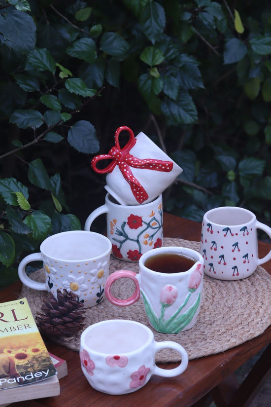 Set of 6 Good Vibes mug combo (for the price of 5) made by ceramic