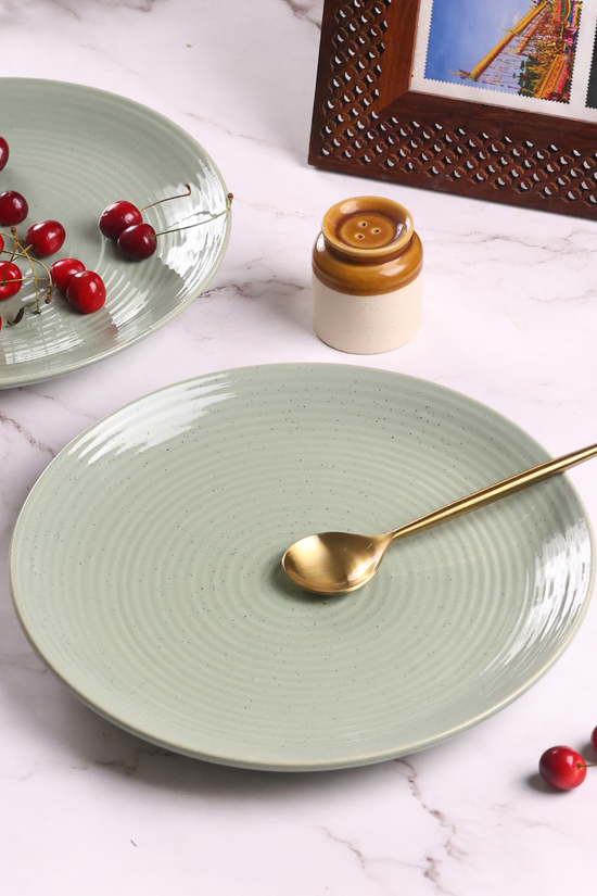 Dinner plate handmade ceramic 