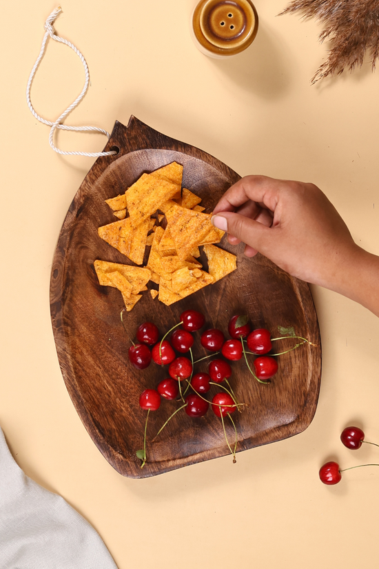 Wooden Fish Platter