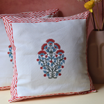 Handmade cushion covers pink flowers 