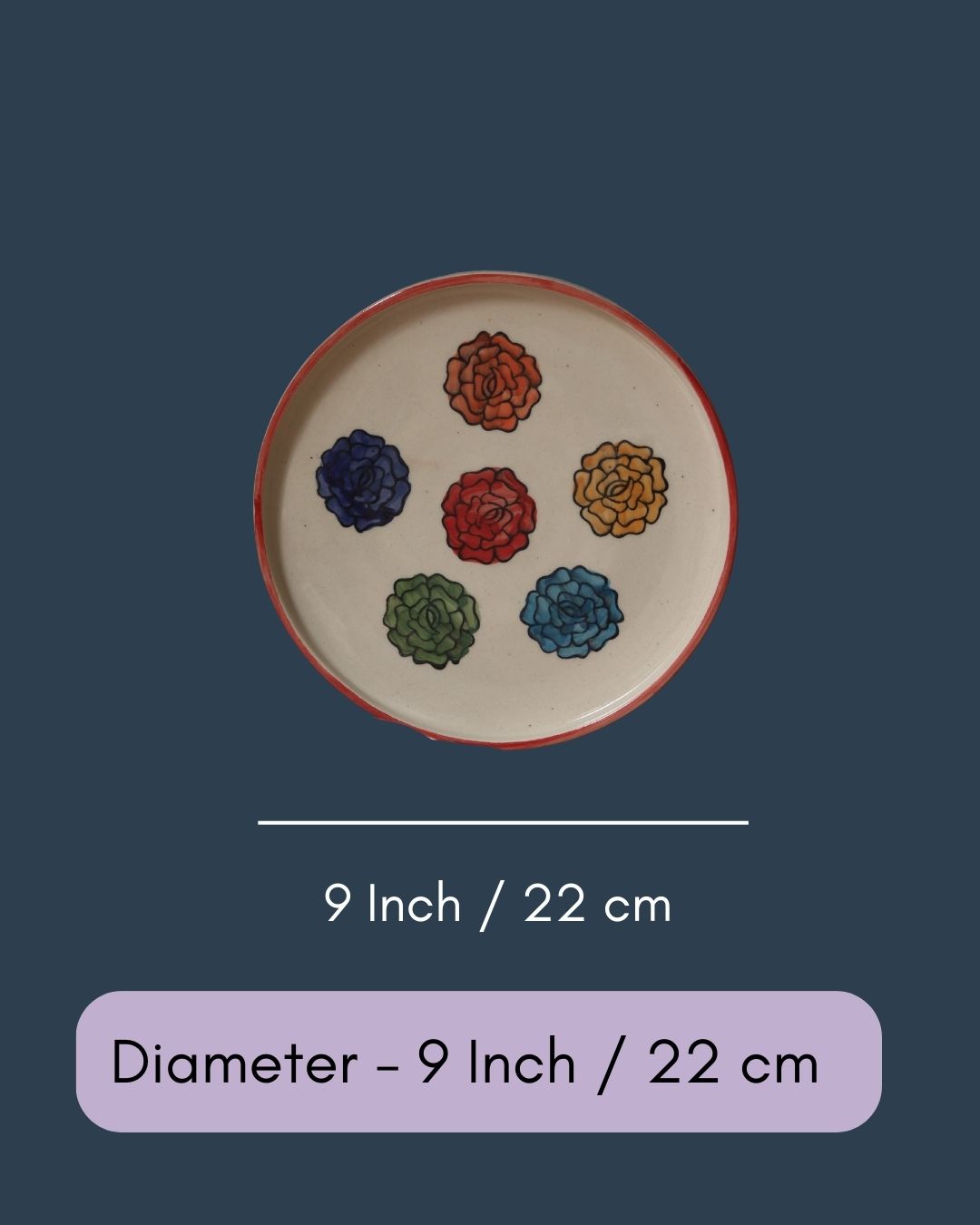 Roses Platter