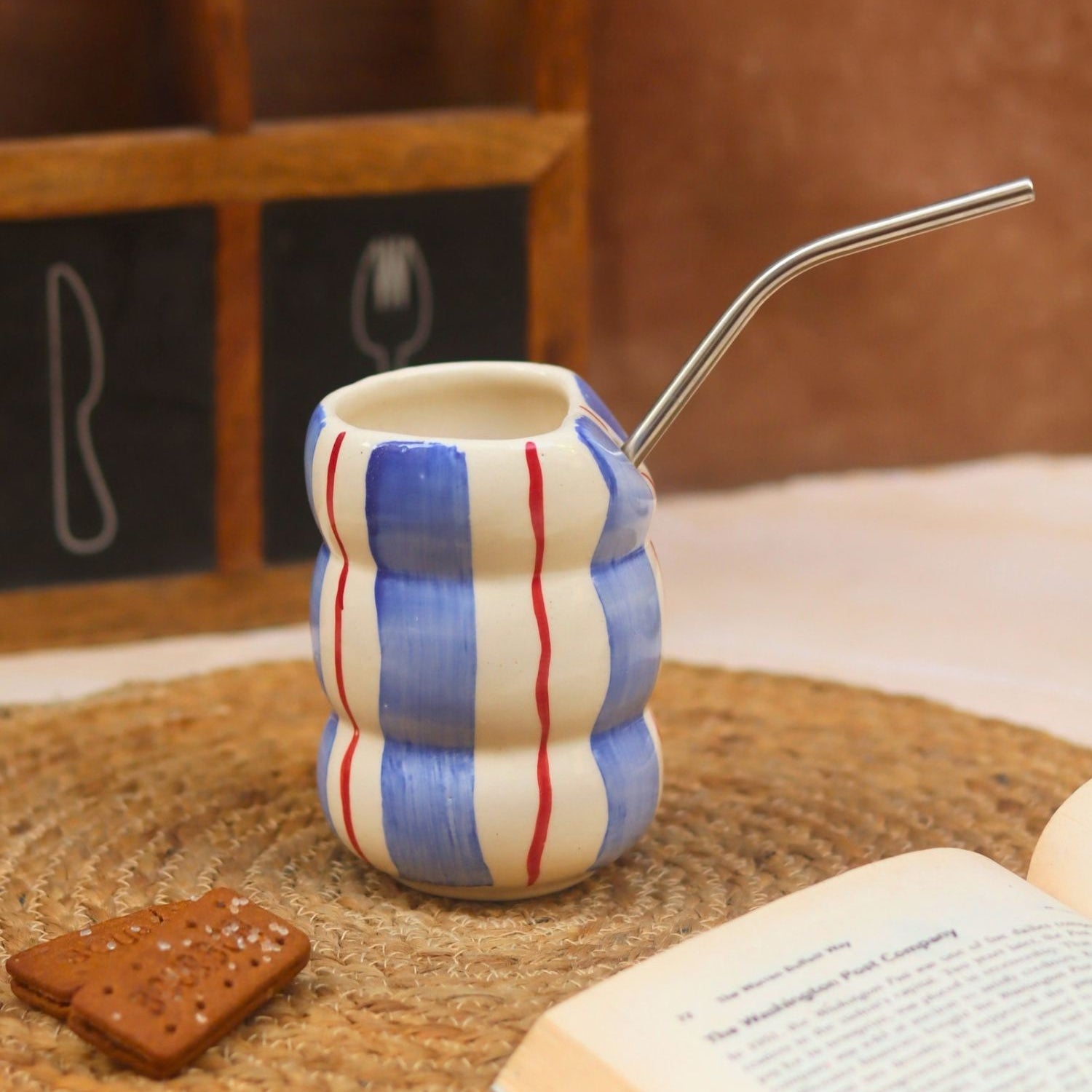 handmade Cool Blue Sipper