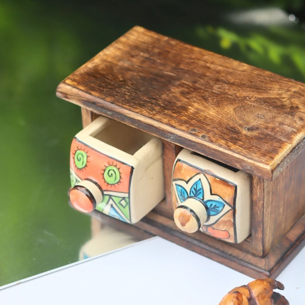 handmade Wooden Decor Drawer – Handcrafted Glow