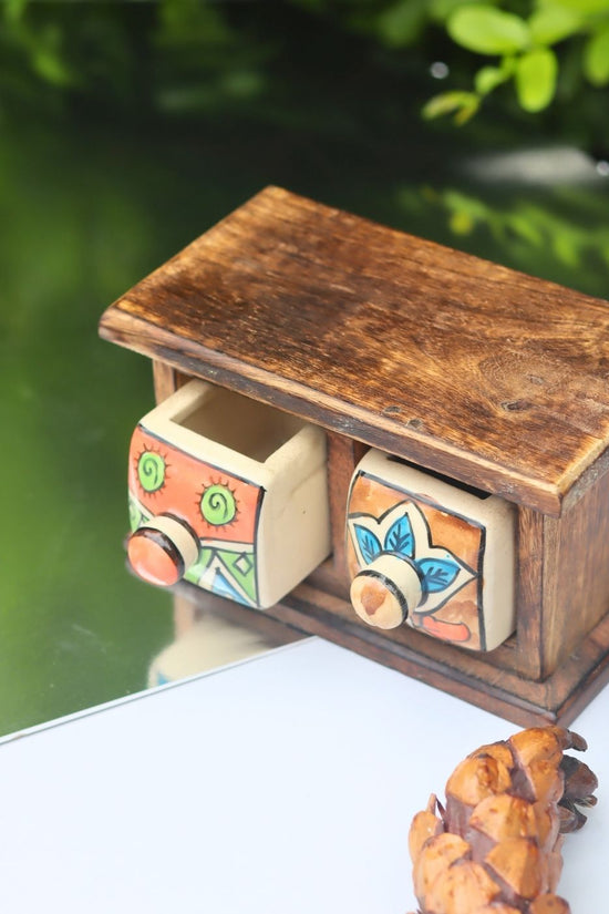 handmade Wooden Decor Drawer – Handcrafted Glow